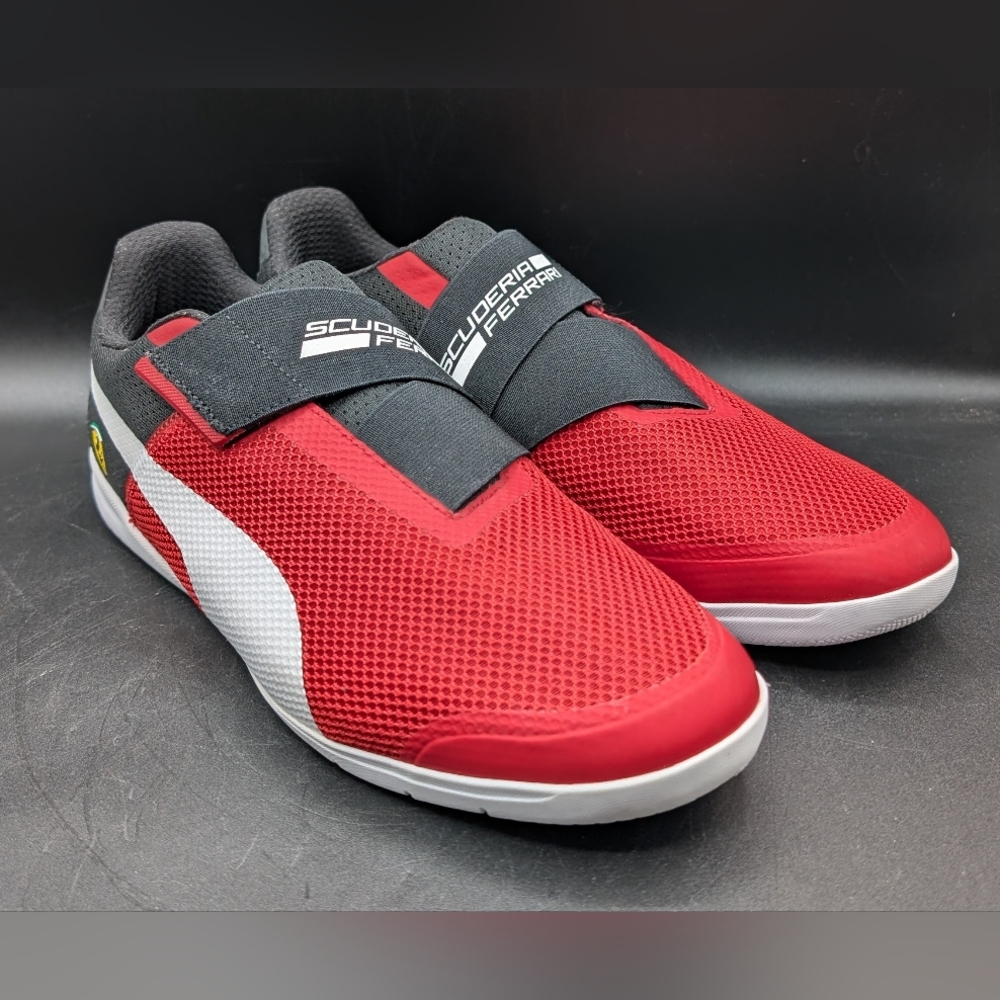 Puma Ferrari Changer IGNITE Strap Trainers Sneakers EU 43, US 10, UK 9, Red EUC